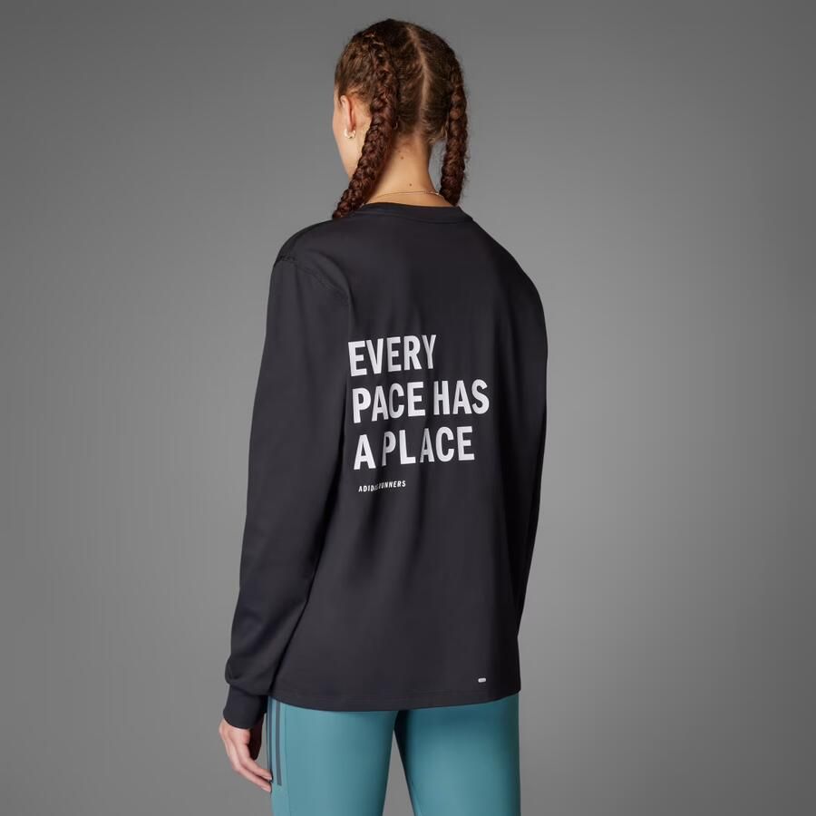 Adidas Runners Longsleeve (Uniseks) - Foto 2