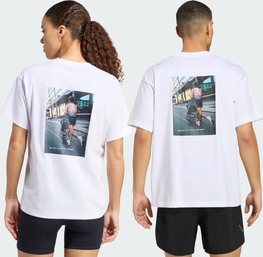 Adidas RUNNERS WE ARE DIFFERENT GRAPHIC T-SHIRT - Foto 2