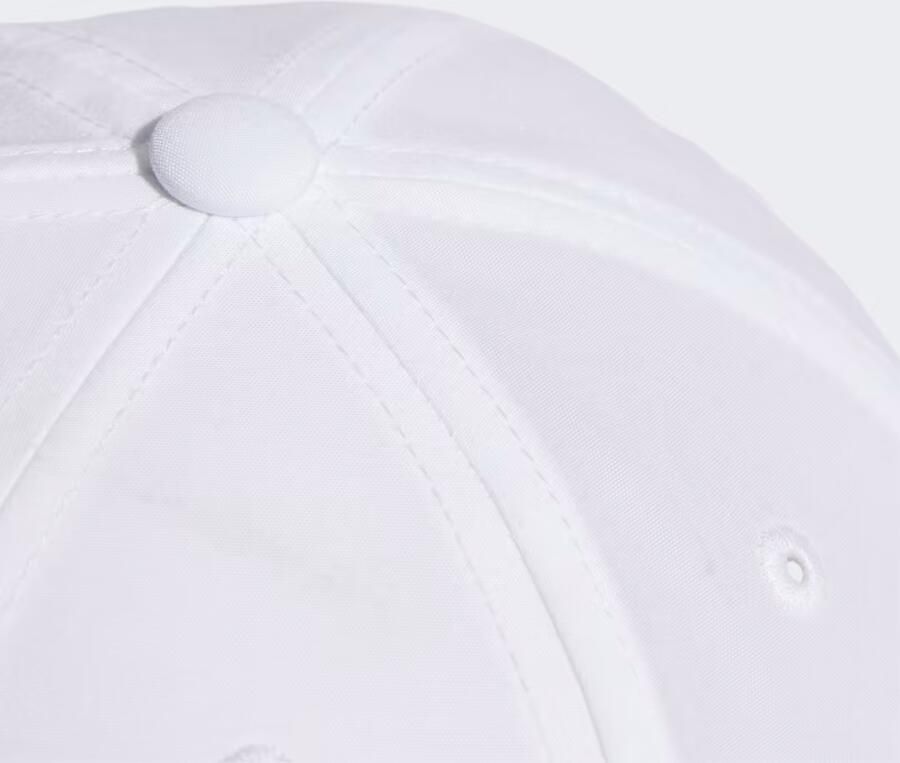 Adidas Witte Visor Hoed Essentials Aeroready Six-Pan Unisex Wit Unisex