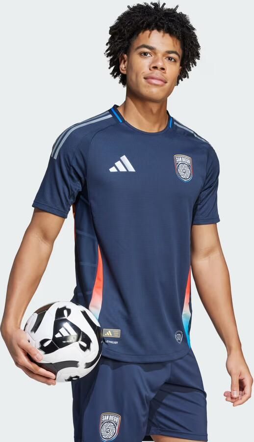 Adidas San Diego FC 25 26 Home Authentic Jersey - Foto 4