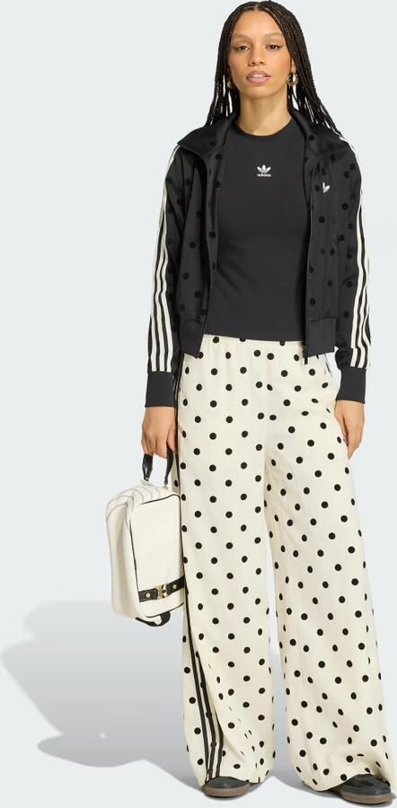 Adidas Originals Polka Dot Firebird Track Pants Wit- Dames Wit - Foto 6