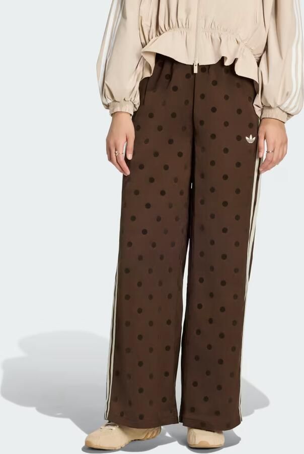 Adidas Originals Polka Dot Firebird Track Pants Bruin- Dames Bruin