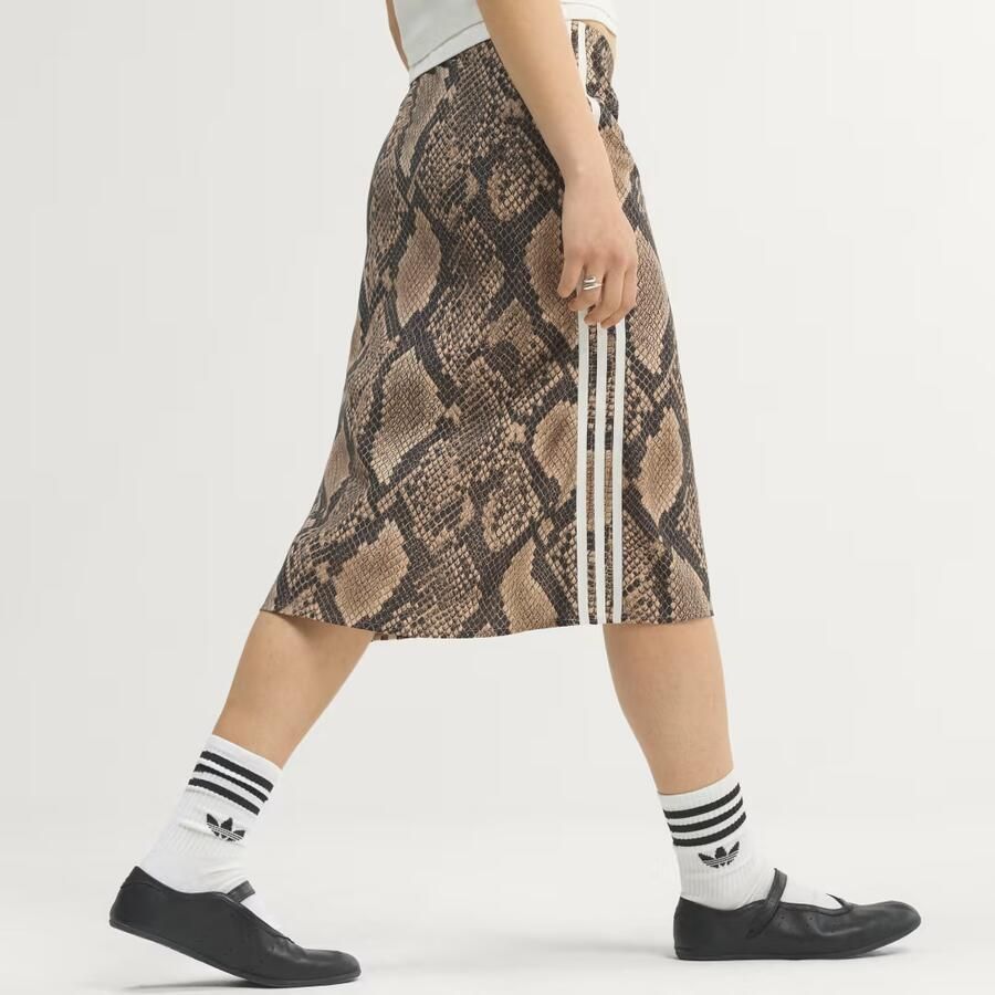 Adidas SATIN ROK MET SLANGENPRINT