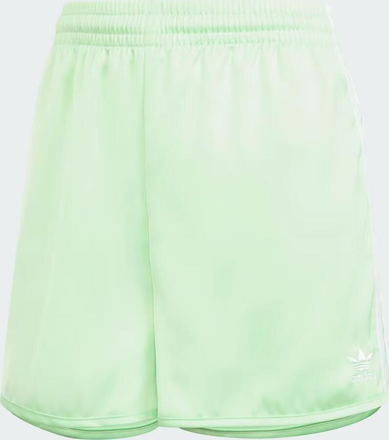 Adidas Originals Groene Satin Sprint Shorts Green Dames - Foto 3