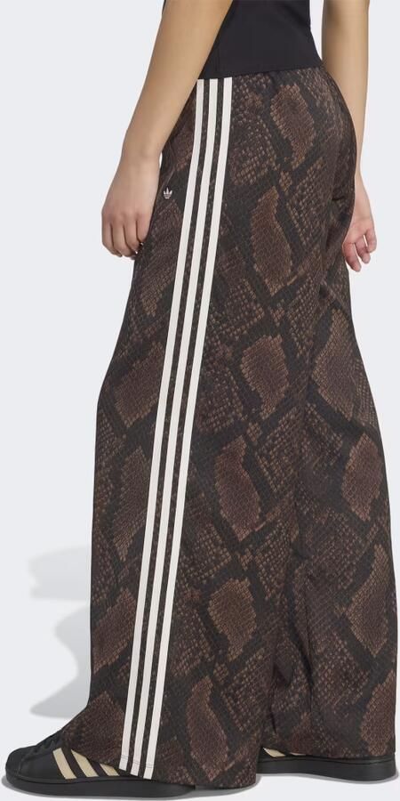 Adidas SATIN WIDE LEG TRAININGSBROEK MET SLANGENPRINT - Foto 4