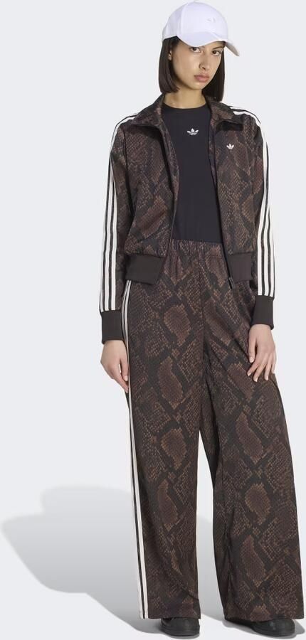 Adidas SATIN WIDE LEG TRAININGSBROEK MET SLANGENPRINT - Foto 5