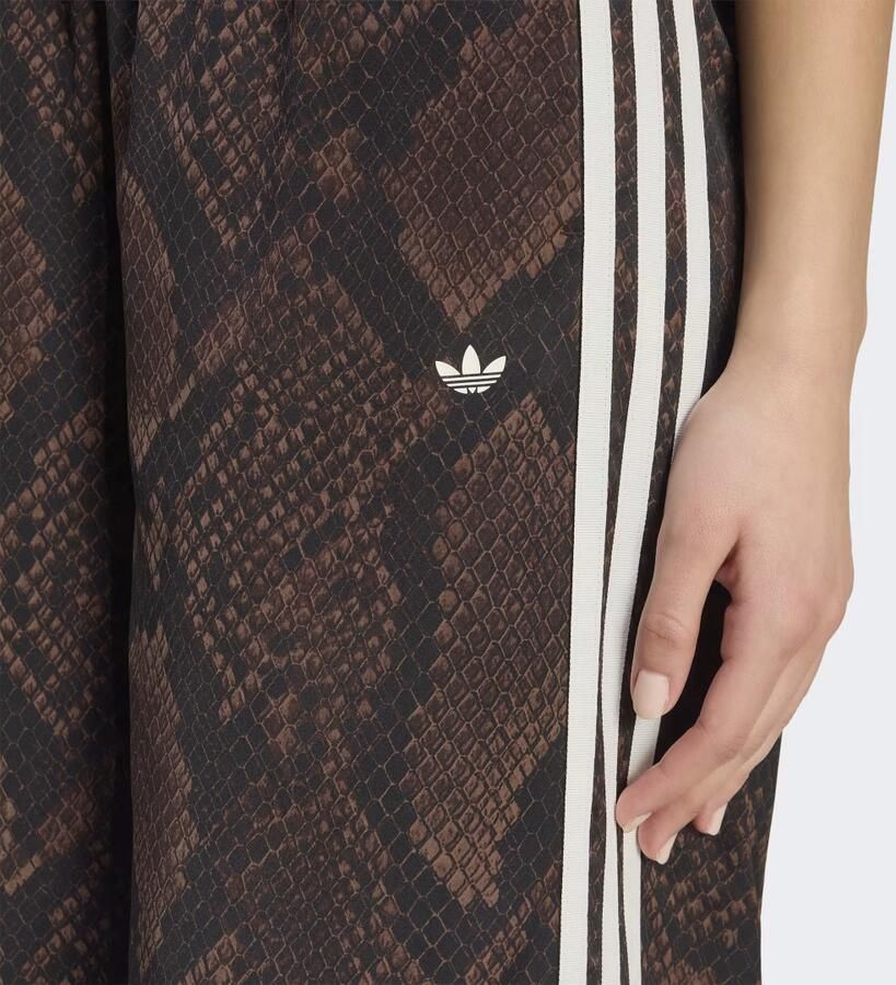 Adidas SATIN WIDE LEG TRAININGSBROEK MET SLANGENPRINT - Foto 3