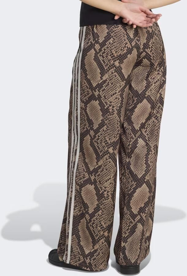 Adidas SATIN WIDE LEG TRAININGSBROEK MET SLANGENPRINT - Foto 4