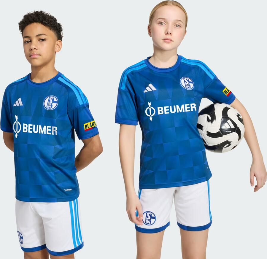Adidas Schalke 04 26 27 Thuisshirt Kids
