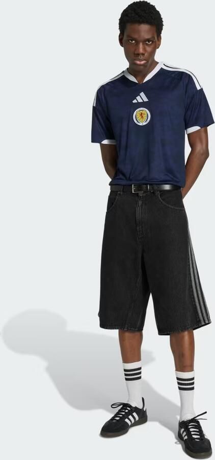 Adidas Scotland 2026 Home Shirt Blauw- Heren Blauw - Foto 5