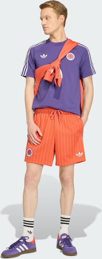 Adidas Originals Scotland OG Shorts Rood- Heren Rood - Foto 7