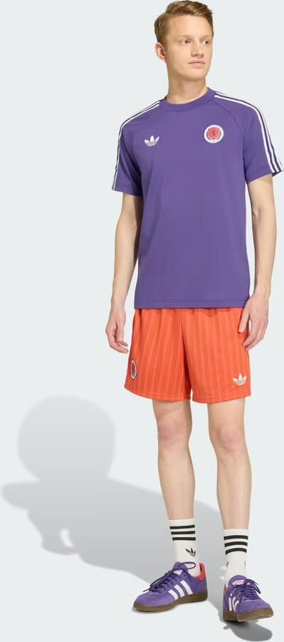Adidas Originals Scotland OG Shorts Rood- Heren Rood - Foto 5