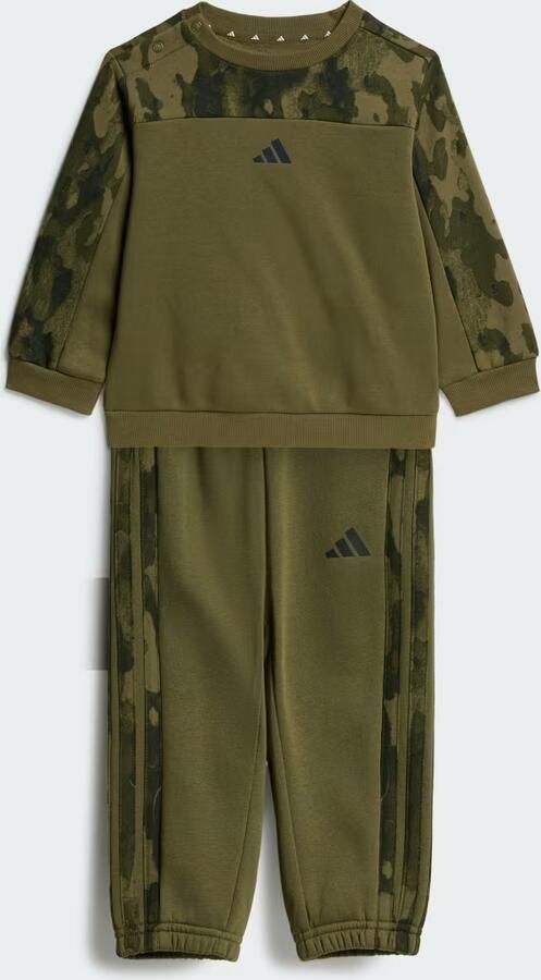 Adidas Seasonal Essentials Camo Fleece Joggingpak Peuters