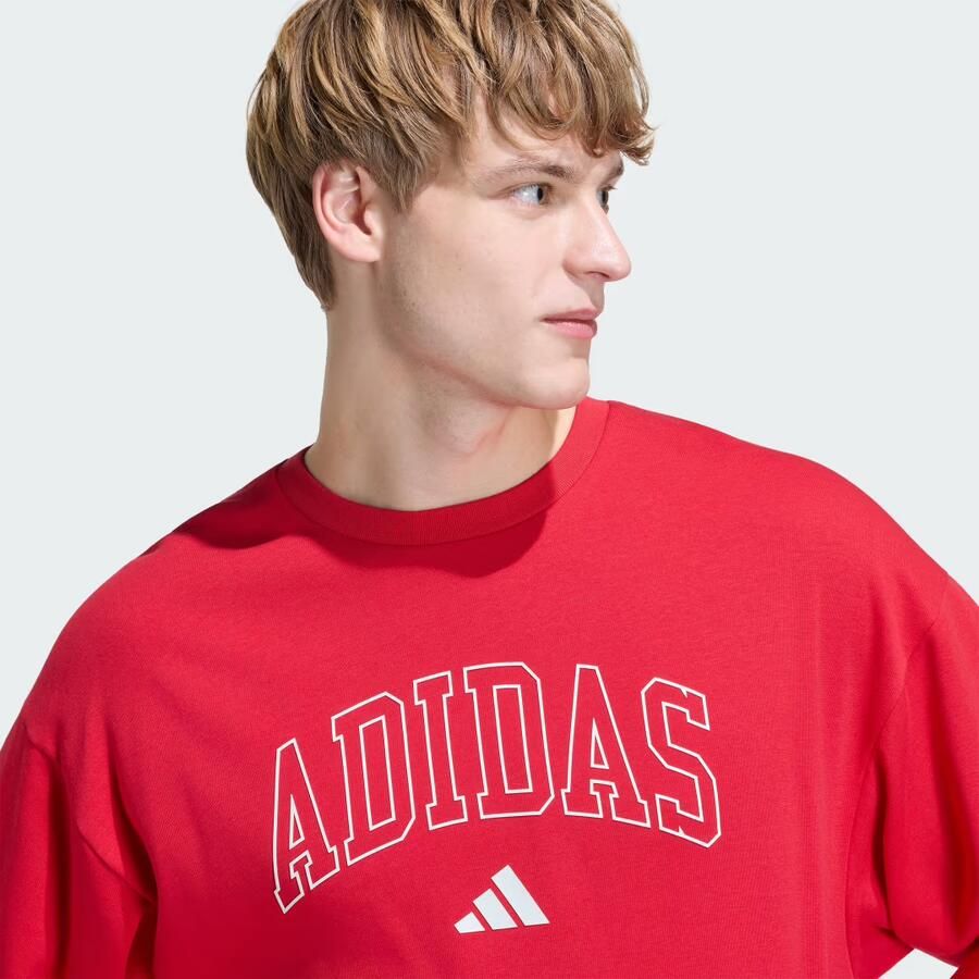 Adidas Seasonal Essentials Collegiate French Terry Crew Sweatshirt