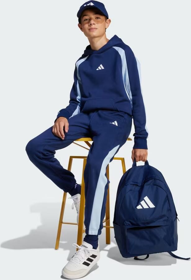 Adidas Sweater Seasonal Essentials Colorblock Fleece Hoodie Kids - Foto 4
