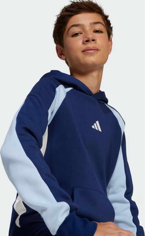Adidas Sweater Seasonal Essentials Colorblock Fleece Hoodie Kids - Foto 5