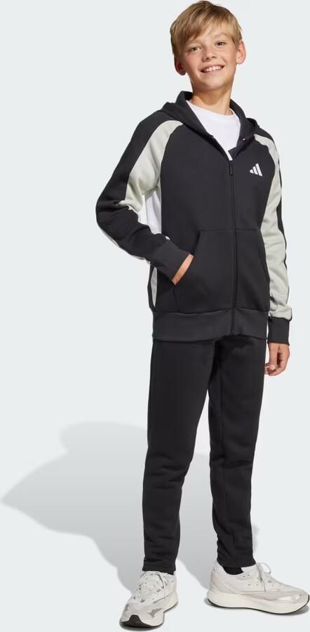 Adidas Seasonal Essentials Colorblock Fleece Trainingspak Kids - Foto 3