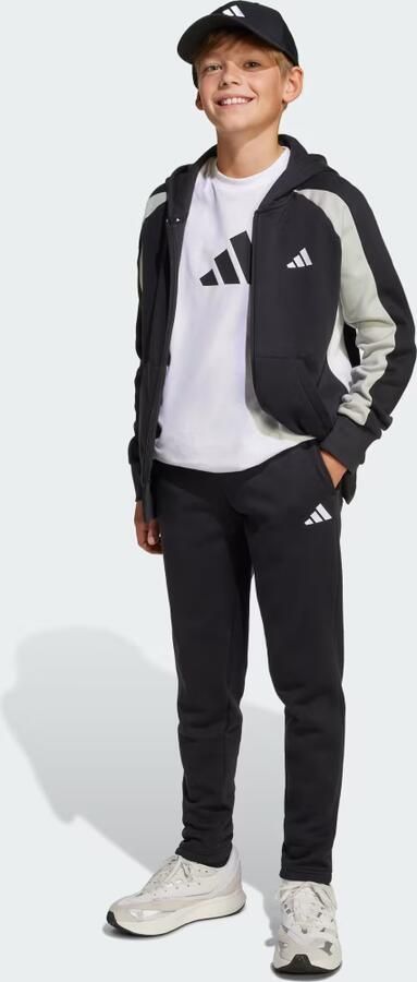 Adidas Seasonal Essentials Colorblock Fleece Trainingspak Kids - Foto 4
