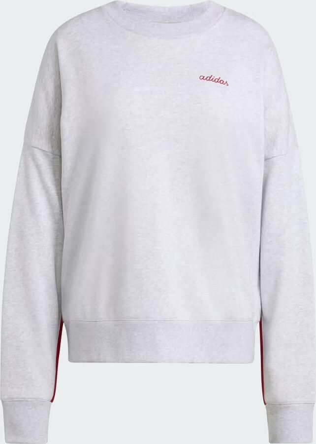 Adidas Seasonal Essentials Colorpop Sweatshirt met Geborduurde Graphic - Foto 4