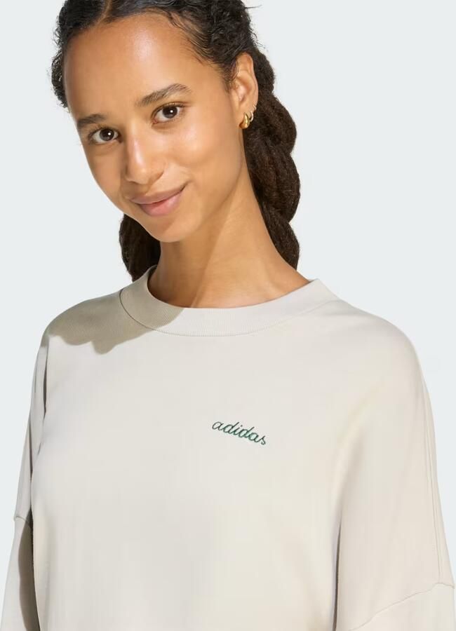 Adidas Seasonal Essentials Colorpop Sweatshirt met Geborduurde Graphic - Foto 2