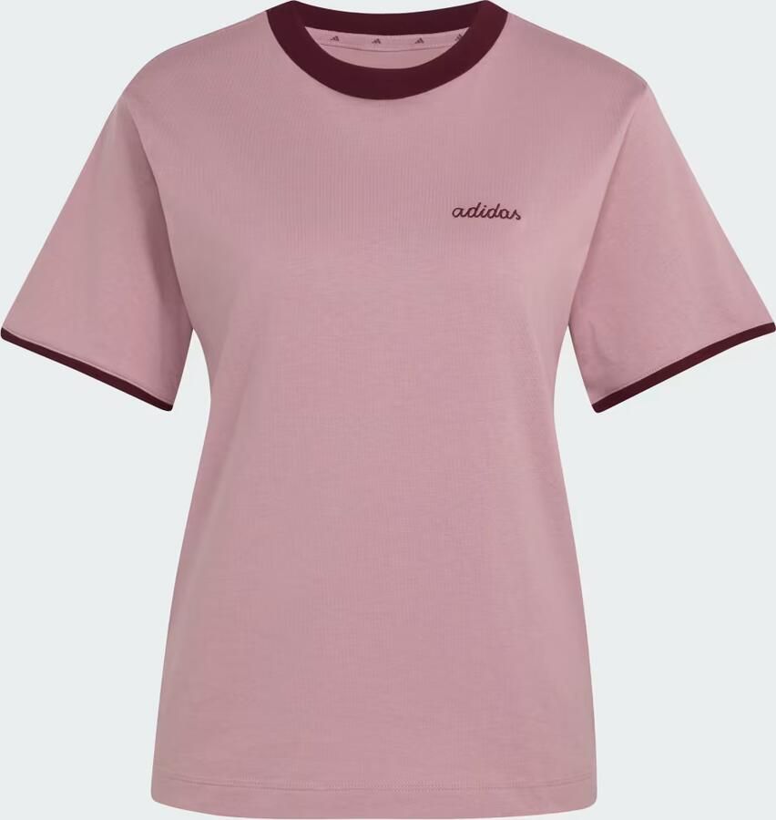 Adidas Seasonal Essentials Colorpop T-shirt met Geborduurde Graphic - Foto 3