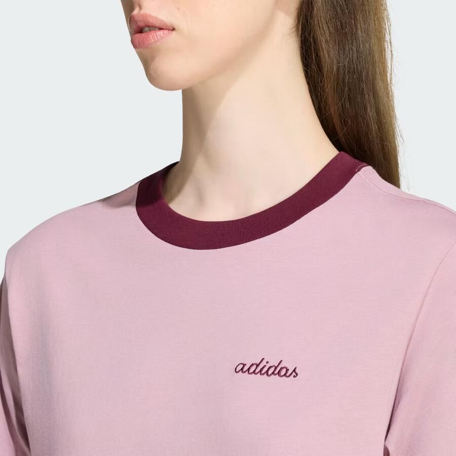 Adidas Seasonal Essentials Colorpop T-shirt met Geborduurde Graphic - Foto 2
