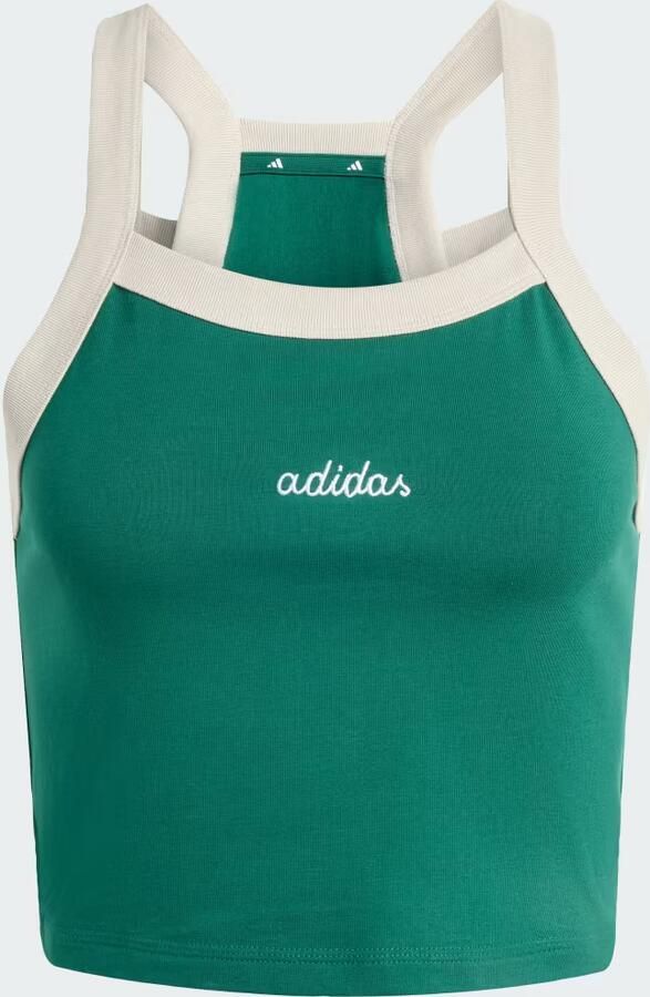Adidas Seasonal Essentials Colorpop Tanktop met Geborduurde Graphic - Foto 4