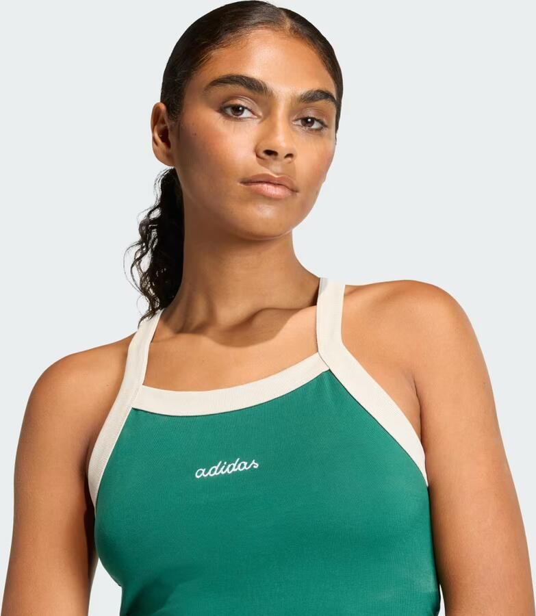 Adidas Seasonal Essentials Colorpop Tanktop met Geborduurde Graphic - Foto 3