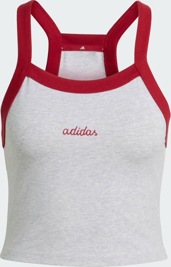 Adidas Seasonal Essentials Colorpop Tanktop met Geborduurde Graphic - Foto 4