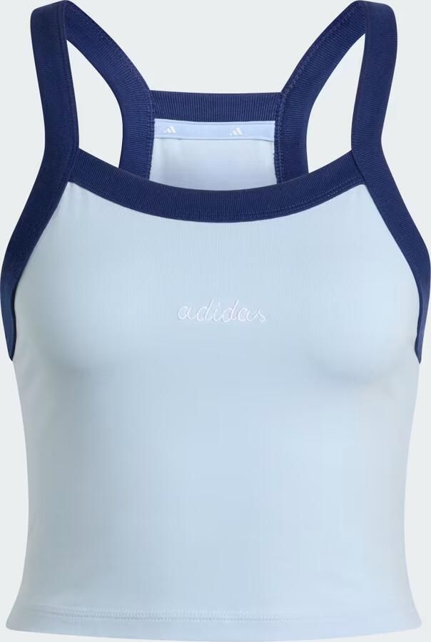 Adidas Seasonal Essentials Colorpop Tanktop met Geborduurde Graphic - Foto 4