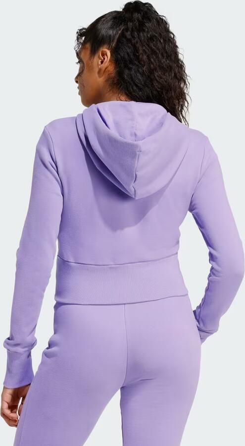 Adidas Seasonal Essentials French Terry Sportjack met Lange Ritssluiting - Foto 4