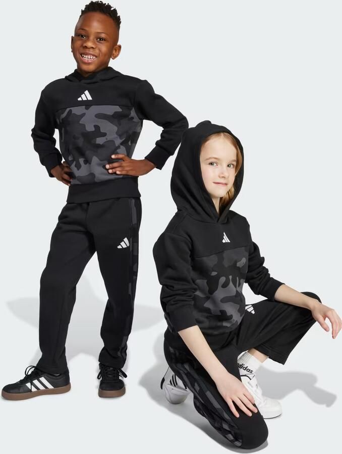Adidas Seasonal Essentials Little Kids Camo Fleece Joggingpak