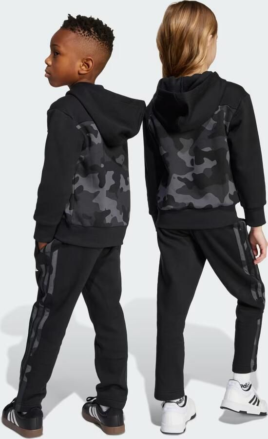 Adidas Seasonal Essentials Little Kids Camo Fleece Joggingpak - Foto 2