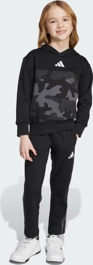 Adidas Seasonal Essentials Little Kids Camo Fleece Joggingpak - Foto 6