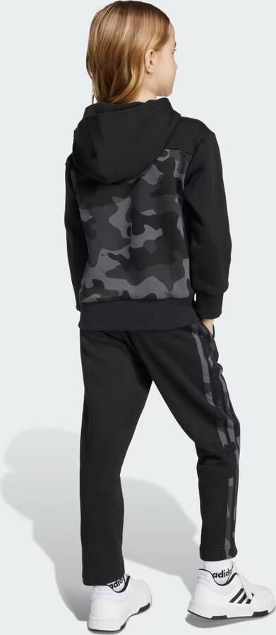 Adidas Seasonal Essentials Little Kids Camo Fleece Joggingpak - Foto 4