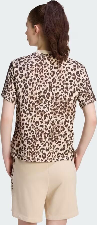 Adidas T-shirt Korte Mouw Seasonal Essentials Animal Print T-Shirt - Foto 6