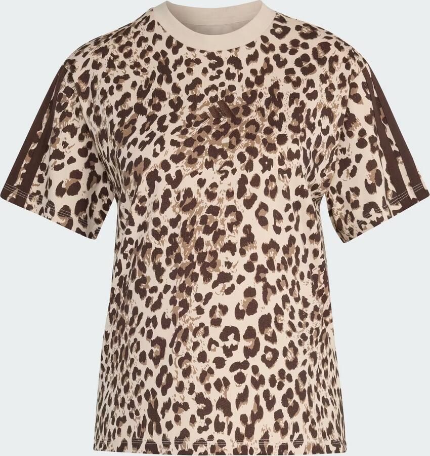 Adidas T-shirt Korte Mouw Seasonal Essentials Animal Print T-Shirt - Foto 2