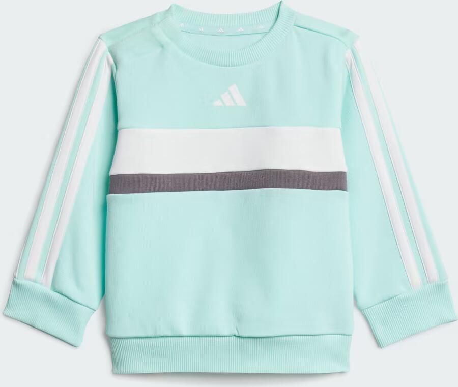 Adidas Seasonal Essentials Tiberio 3-Stripes Fleece Setje Kids - Foto 4