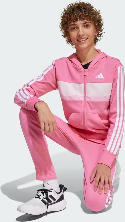 Adidas Seasonal Essentials Tiberio 3-Stripes French Terry Trainingspak Kids - Foto 3
