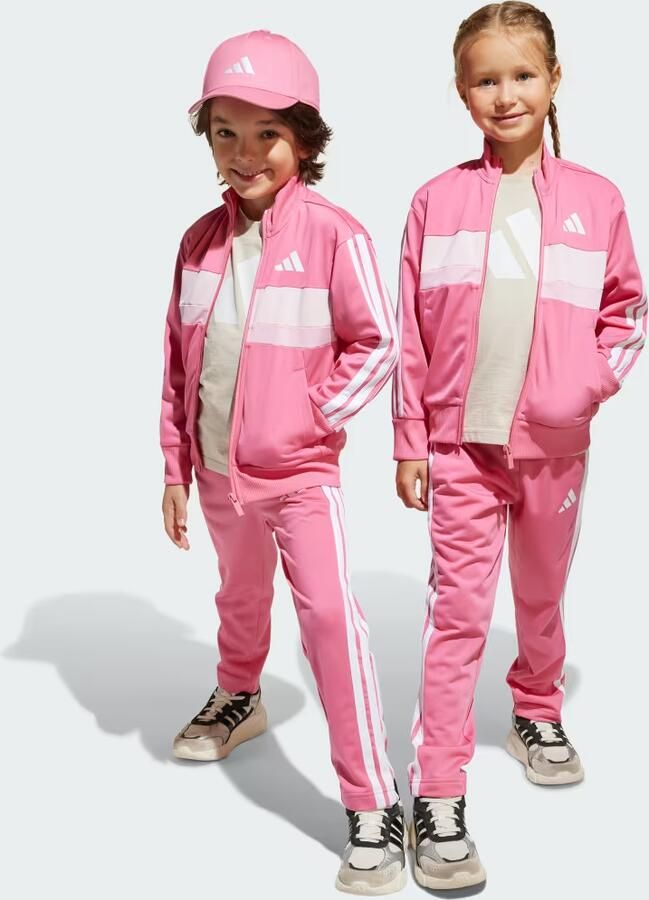 Adidas Setjes Seasonal Essentials Tiberio 3-Stripes Tricot Track Suit Kids - Foto 6