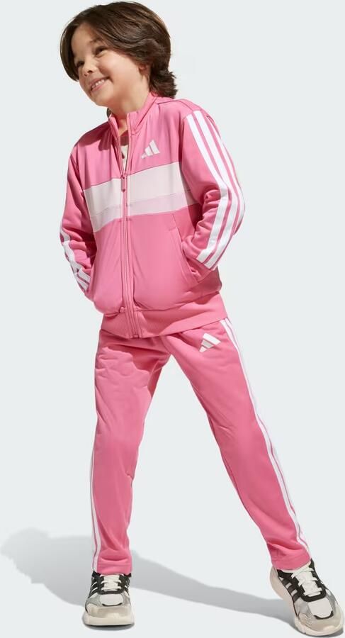 Adidas Setjes Seasonal Essentials Tiberio 3-Stripes Tricot Track Suit Kids - Foto 3