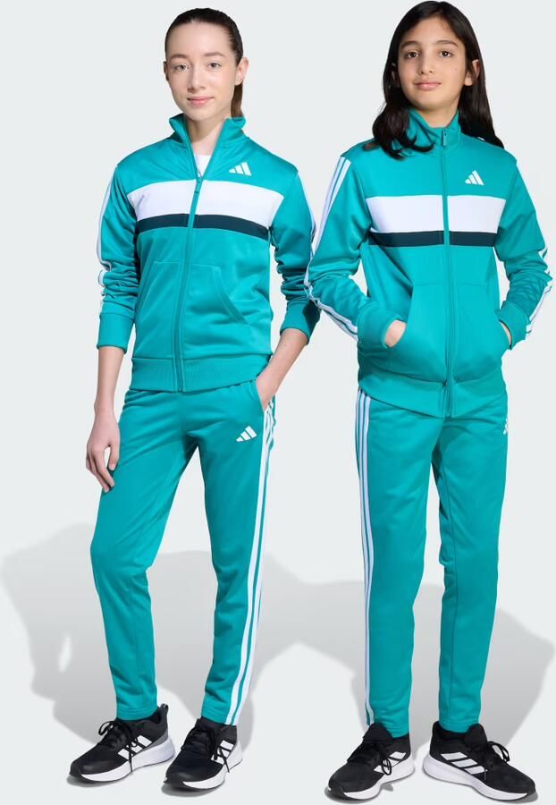 Adidas Trainingspak Seasonal Essentials Tiberio 3-Stripes Tricot Track Suit Kids - Foto 6