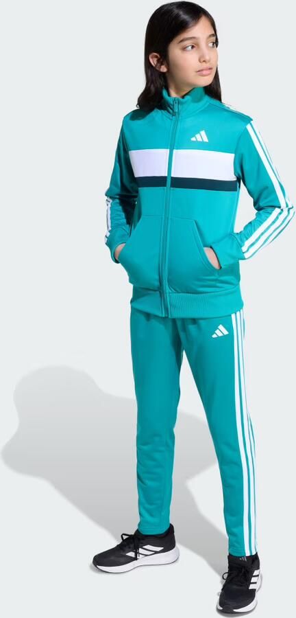 Adidas Trainingspak Seasonal Essentials Tiberio 3-Stripes Tricot Track Suit Kids - Foto 2