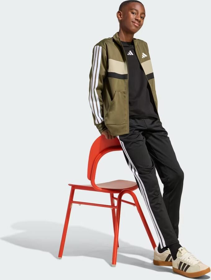 Adidas Seasonal Essentials Tiberio 3-Stripes Tricot Trainingspak Kids - Foto 3