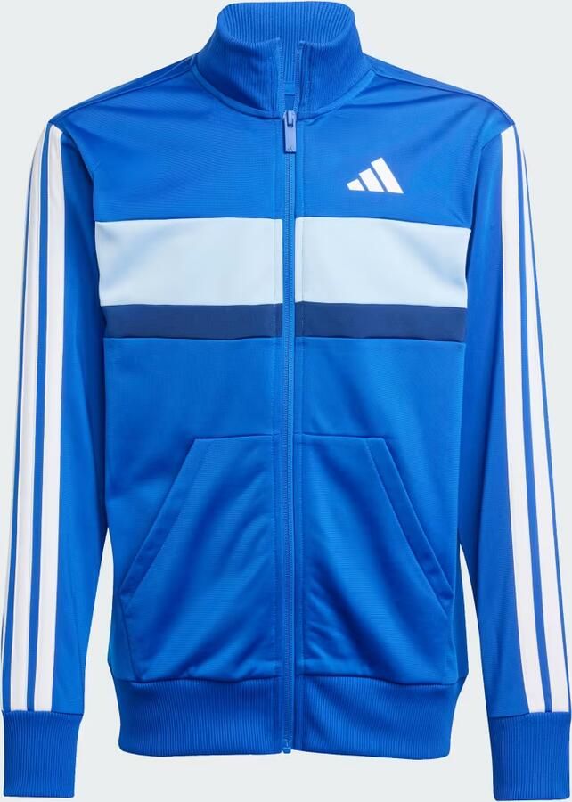 Adidas Trainingspak Seasonal Essentials Tiberio 3-Stripes Tricot Track Suit Kids - Foto 3