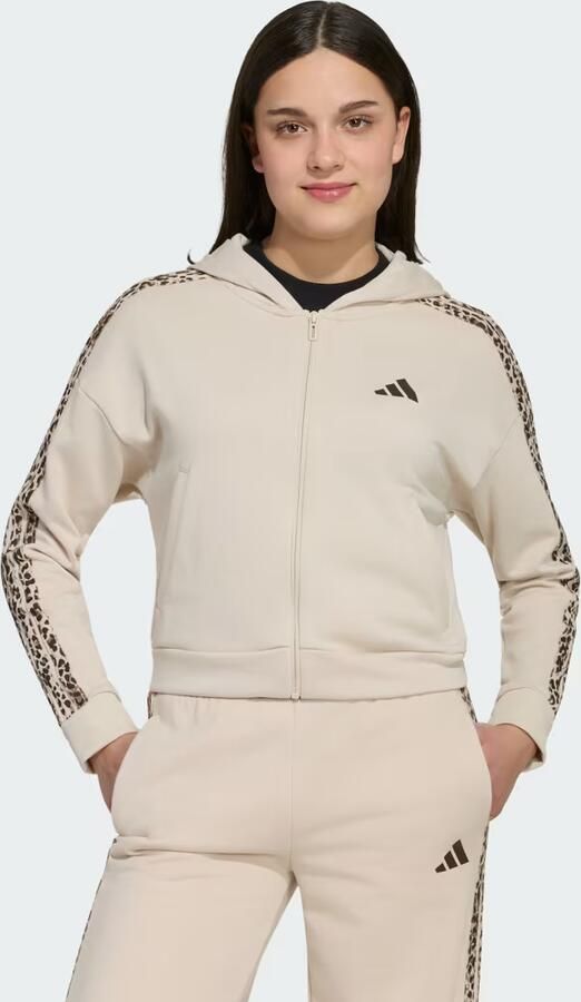 Adidas SEASONALS ANIMAL HOODIE MET LANGE RITSSLUITING