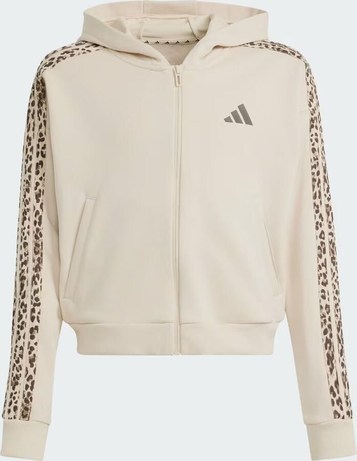 Adidas SEASONALS ANIMAL HOODIE MET LANGE RITSSLUITING - Foto 4