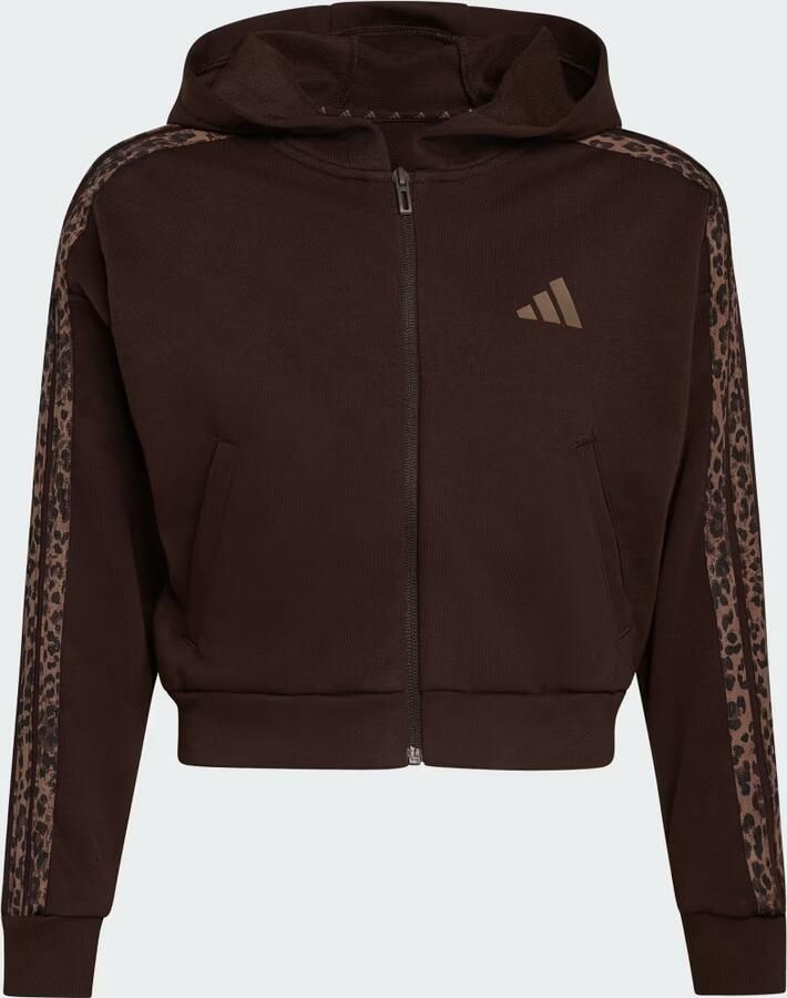 Adidas SEASONALS ANIMAL HOODIE MET LANGE RITSSLUITING - Foto 3
