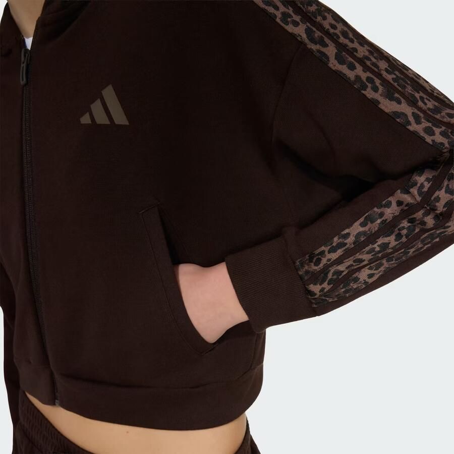 Adidas SEASONALS ANIMAL HOODIE MET LANGE RITSSLUITING - Foto 2