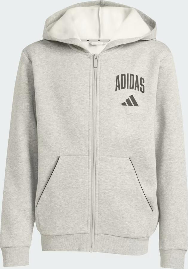 Adidas SEASONALS COLLEGIATE TYPOGRAPHY HOODY - Foto 3